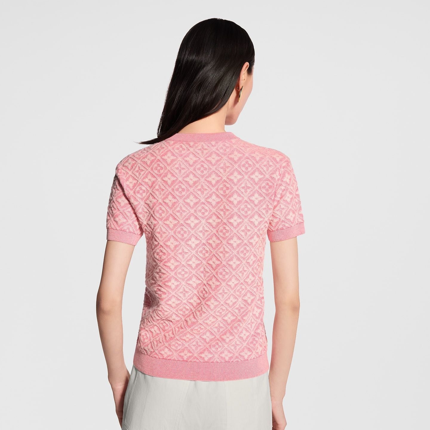 LV Monogram Toweling Knit Top