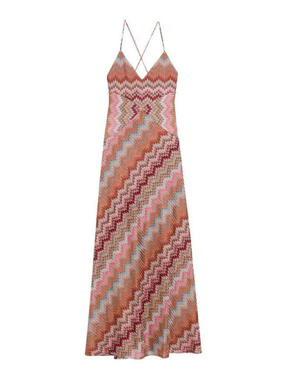 Missoni Sleeveless Maxi Dress | Brown