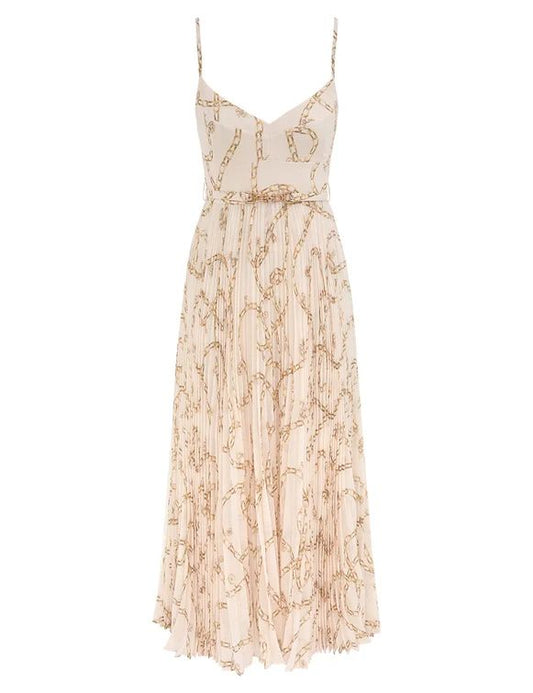 Zimmermann Sunray Pleated Picnic Dress