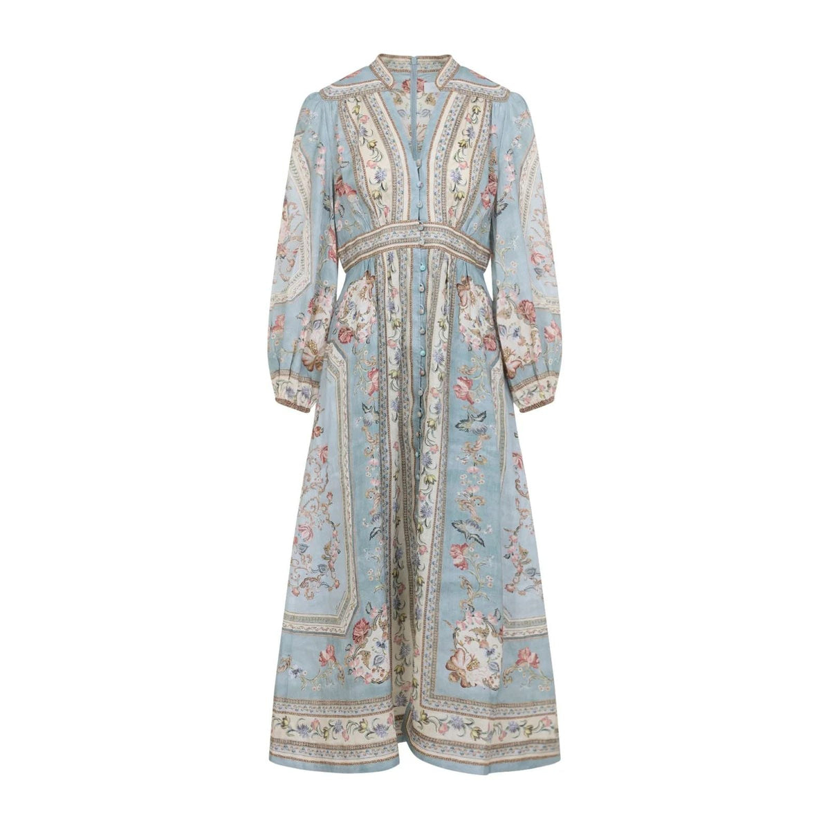 ZIMMERMANN Roselight floral-print Dress