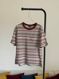 Chanel stripped T-SHIRT Black