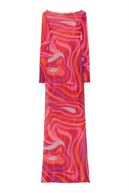 Pucci Marmo Tulle Dress