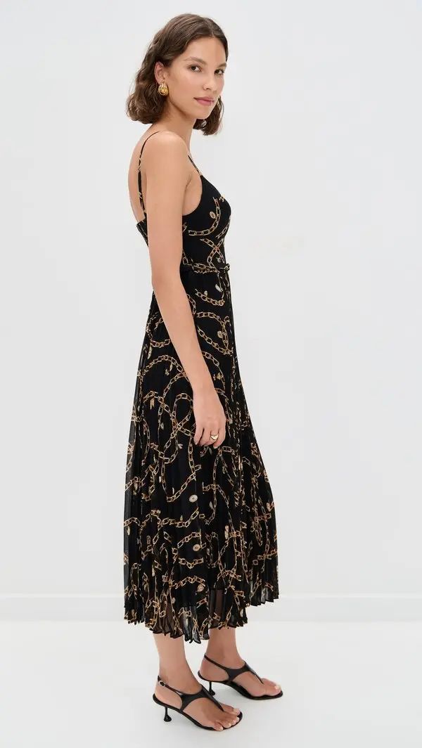Zimmermann Sunray Pleated Picnic Dresss