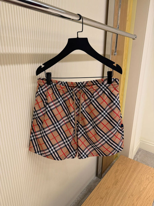 Burberry check-pattern Swim Shorts