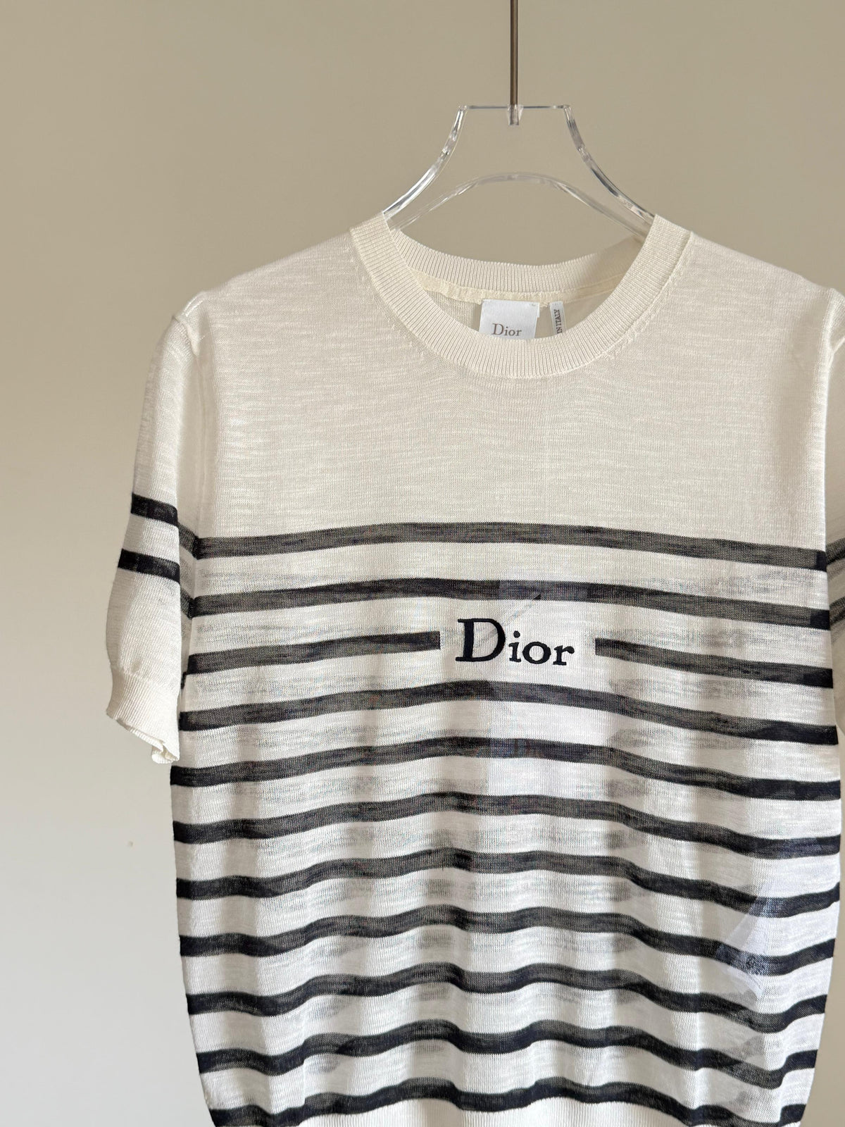 Dior Dioriviera Dior Marinière Sleeveless Sweater