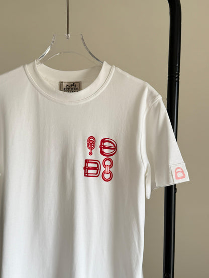 Hermes Maxi printed t-shirt