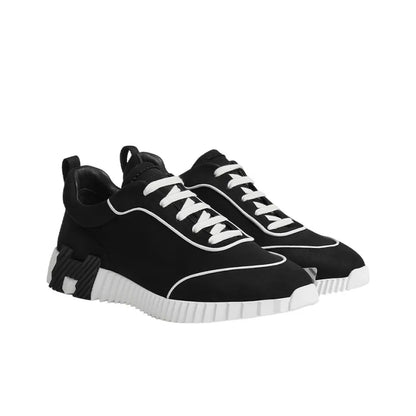 Hermes Bouncing "Black White" Casual Low-Top Sneakers UAE