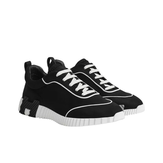 Hermes Bouncing "Black White" Casual Low-Top Sneakers UAE