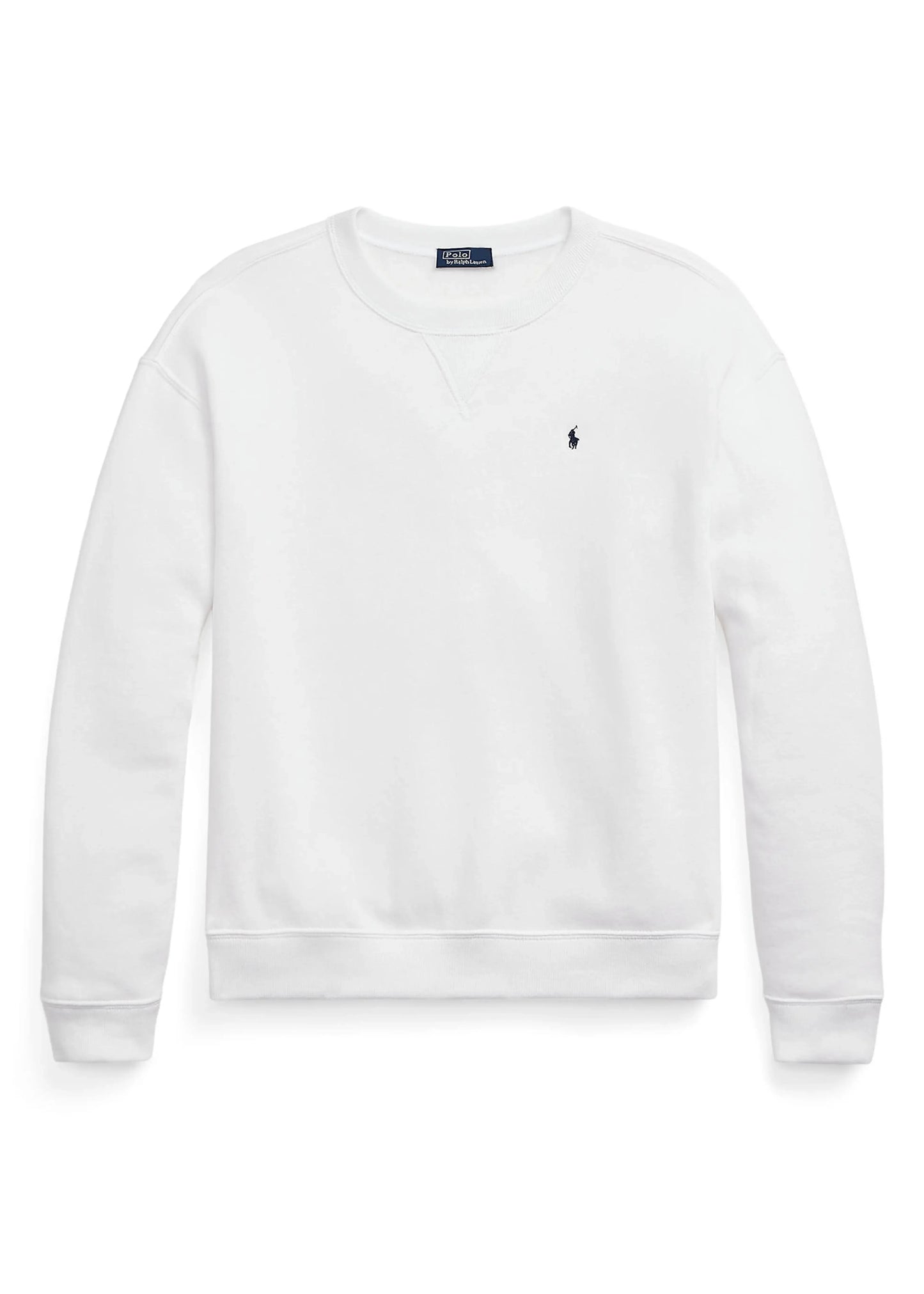 Polo Ralph Lauren Fleece Crewneck Pullover "White" Casual Sweatshirt UAE