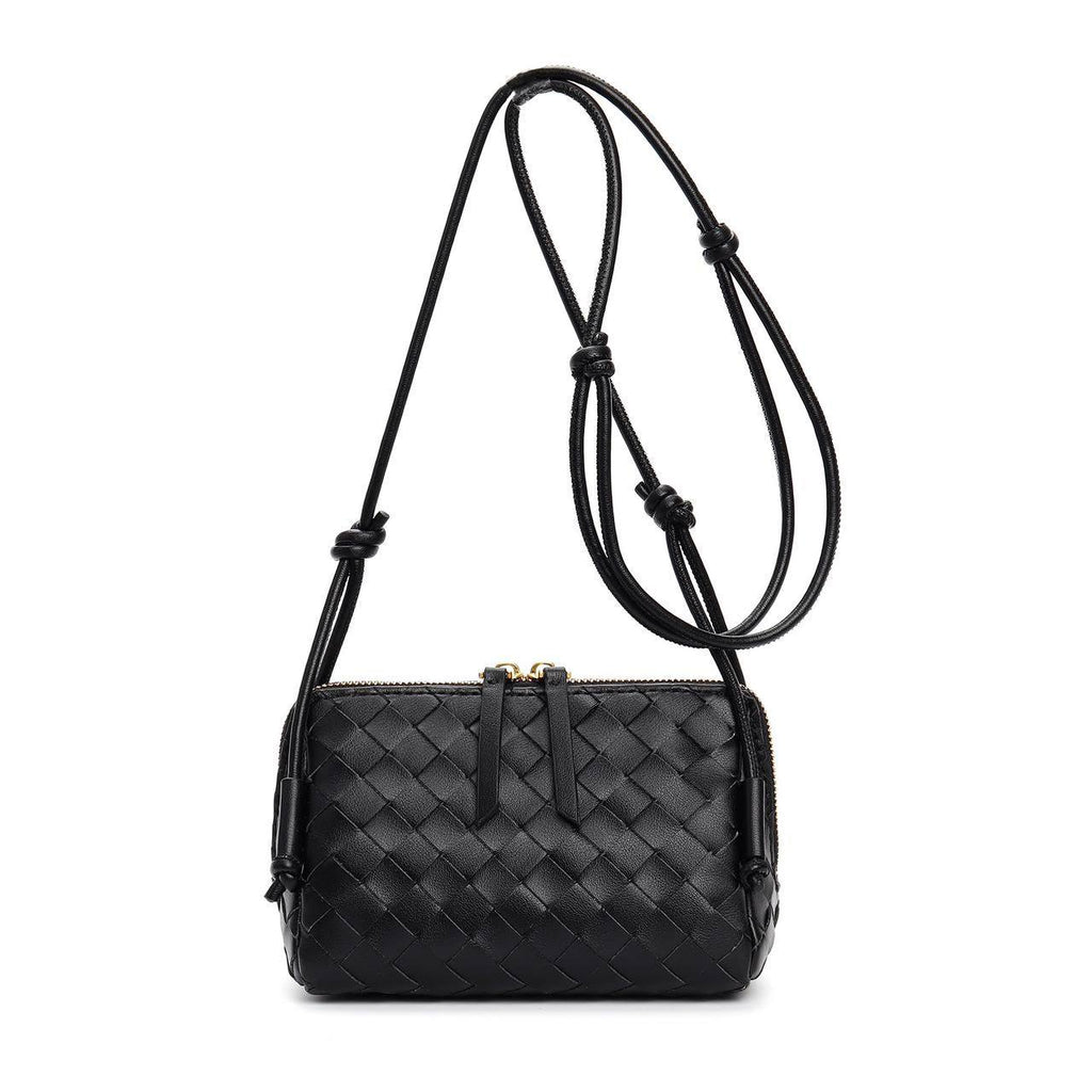 Bottega Veneta Concert Pouch in Intrecciato Leather,