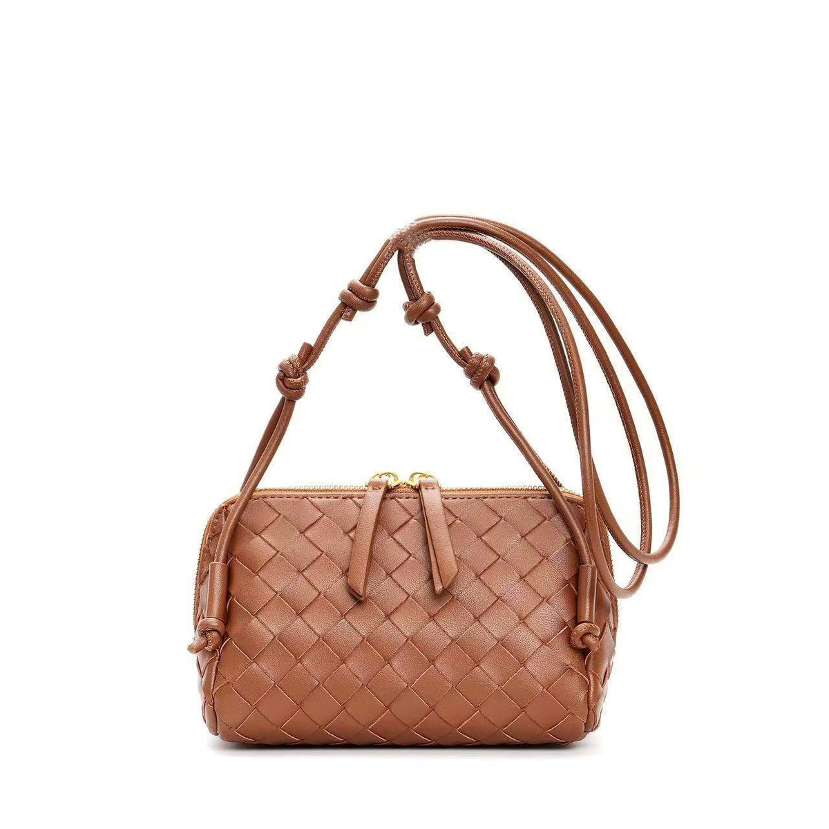 Bottega Veneta Concert Pouch in Intrecciato Leather,