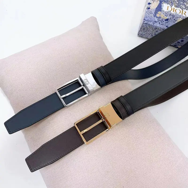 Dior Men’s CD Reversible Leather Belt