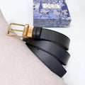 Dior Men’s CD Reversible Leather Belt