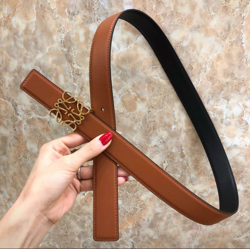 Loewe Anagram Reversible Belt
