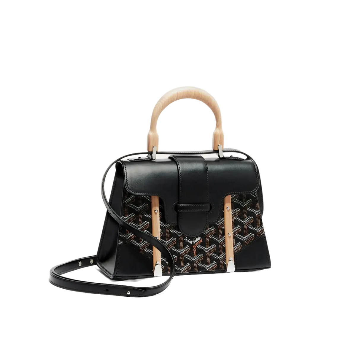 Goyard Saigon Structure Mini Bag - Black