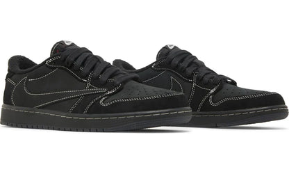 Travis Scott x Air Jordan 1 Low OG SP "Black Phantom" Hype Sneakers UAE
