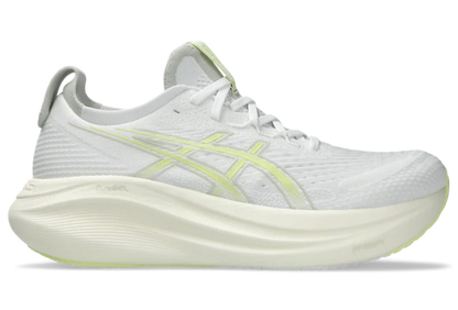 Asics Gel Nimbus 27 "White Huddle Yellow" Running Shoes UAE