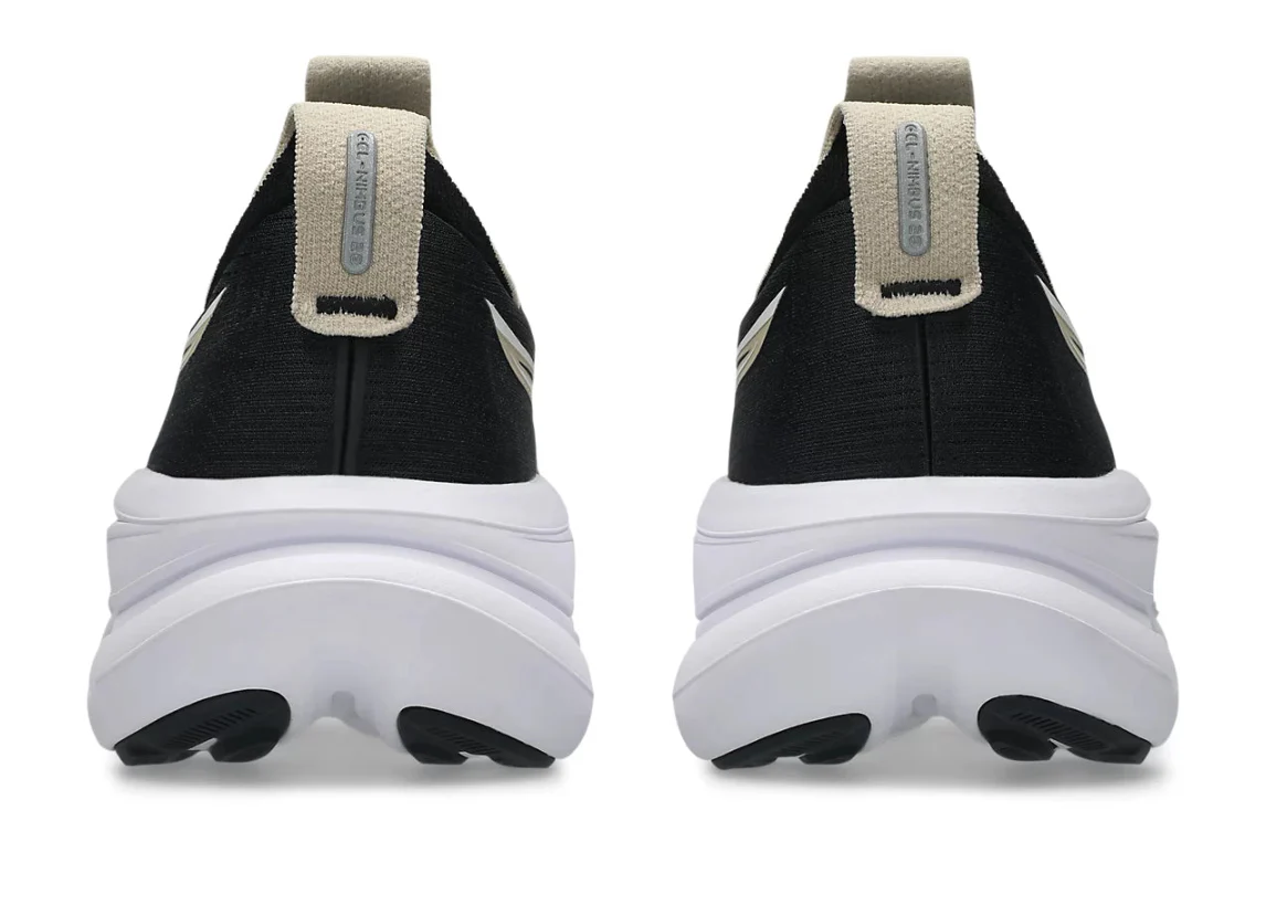 Asics Gel Nimbus 28 "Black / Feather Grey" Cushion Running Shoes UAE