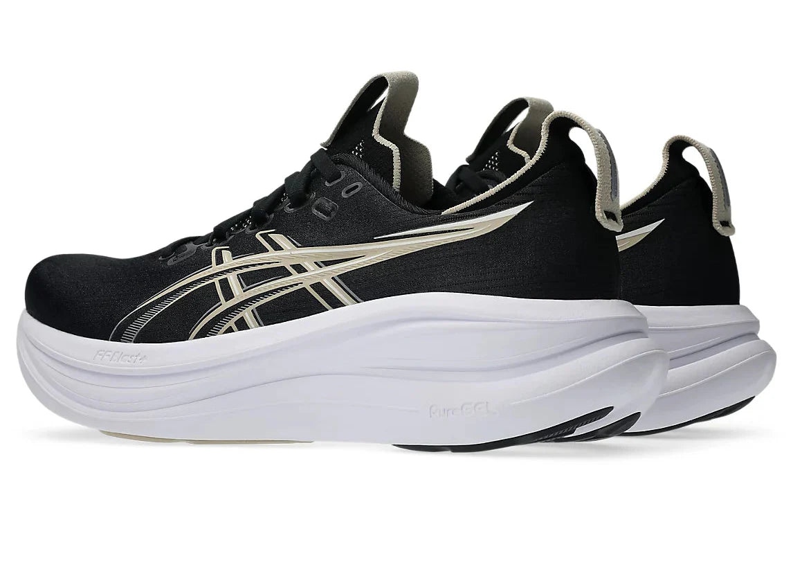 Asics Gel Nimbus 28 "Black / Feather Grey" Cushion Running Shoes UAE
