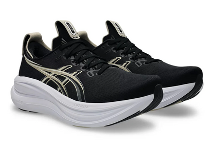 Asics Gel Nimbus 28 "Black / Feather Grey" Cushion Running Shoes UAE