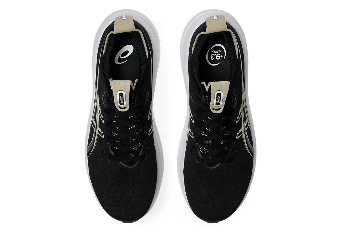 Asics Gel Nimbus 28 "Black / Feather Grey" Cushion Running Shoes UAE