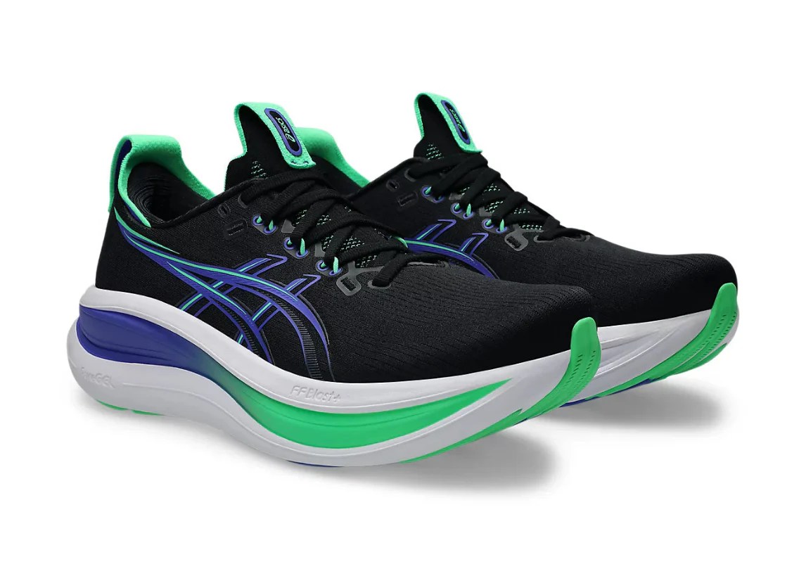 Asics Gel Nimbus 28 "Black Cobalt Burst" Running Shoes UAE
