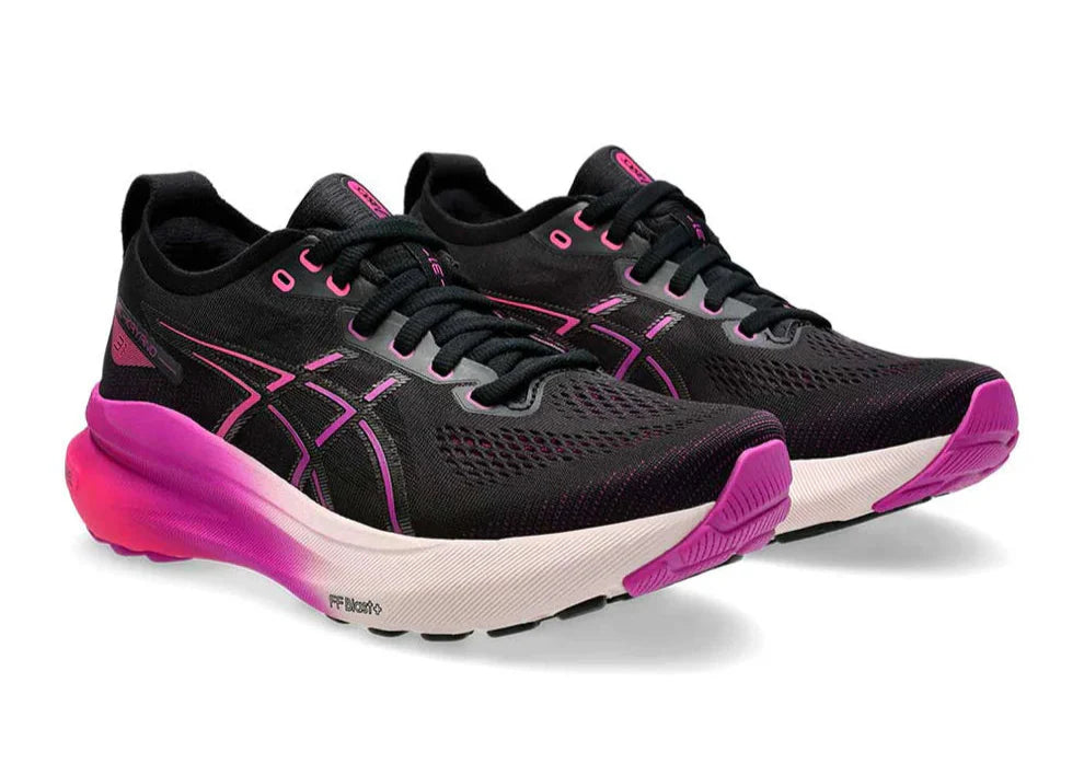 Asics Gel Kayano 31 "Black Bold Magenta" Stability Running Shoes UAE
