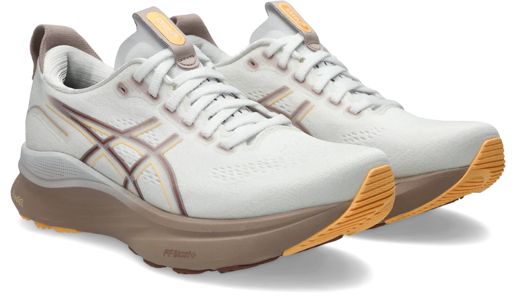 Asics Gel Kayano 32 "White Orange" Stability Running Shoes UAE
