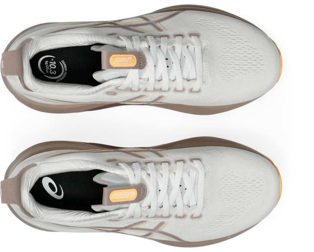 Asics Gel Kayano 32 "White Orange" Stability Running Shoes UAE