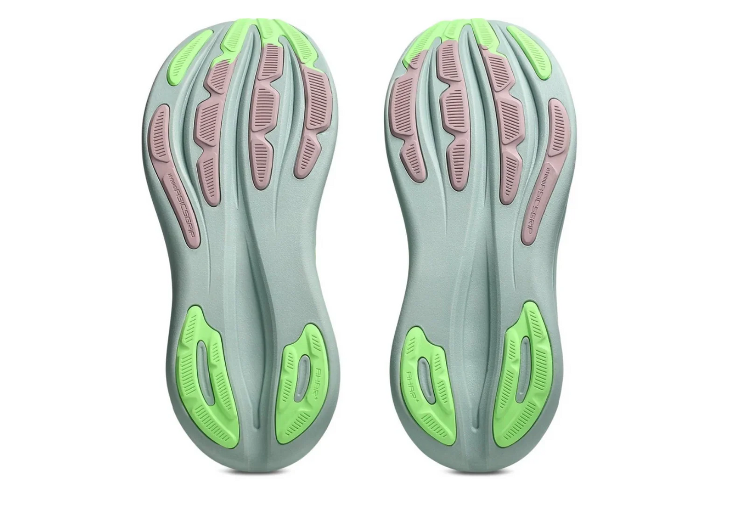 Asics Gel Nimbus 28 "Cloud Grey / Illuminate Green" Cushion Running Shoes UAE