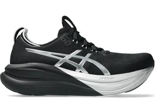 Asics Gel Nimbus 28 Platinum "Platinum Black" Premium Running Shoes UAE