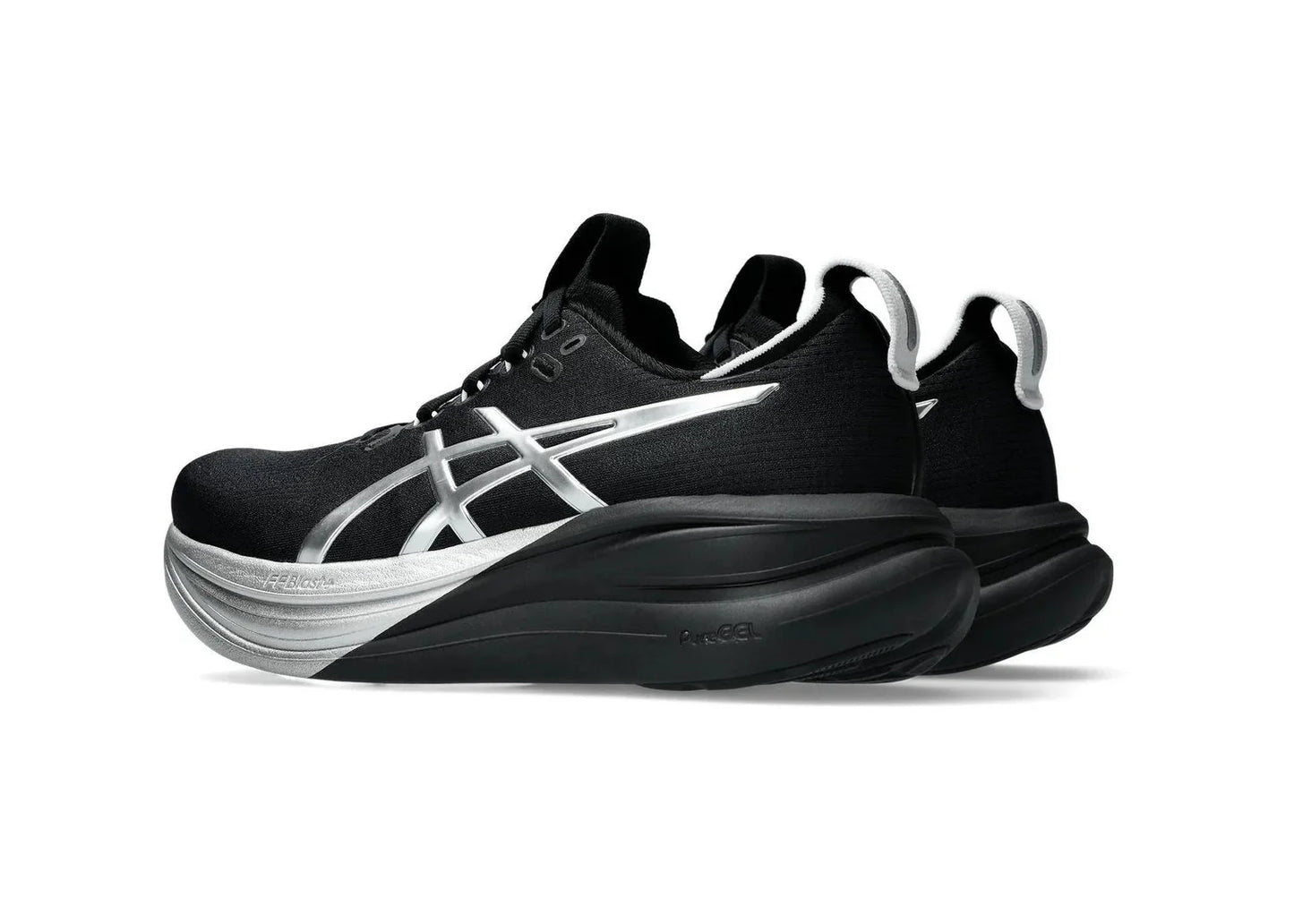 Asics Gel Nimbus 28 Platinum "Platinum Black" Premium Running Shoes UAE