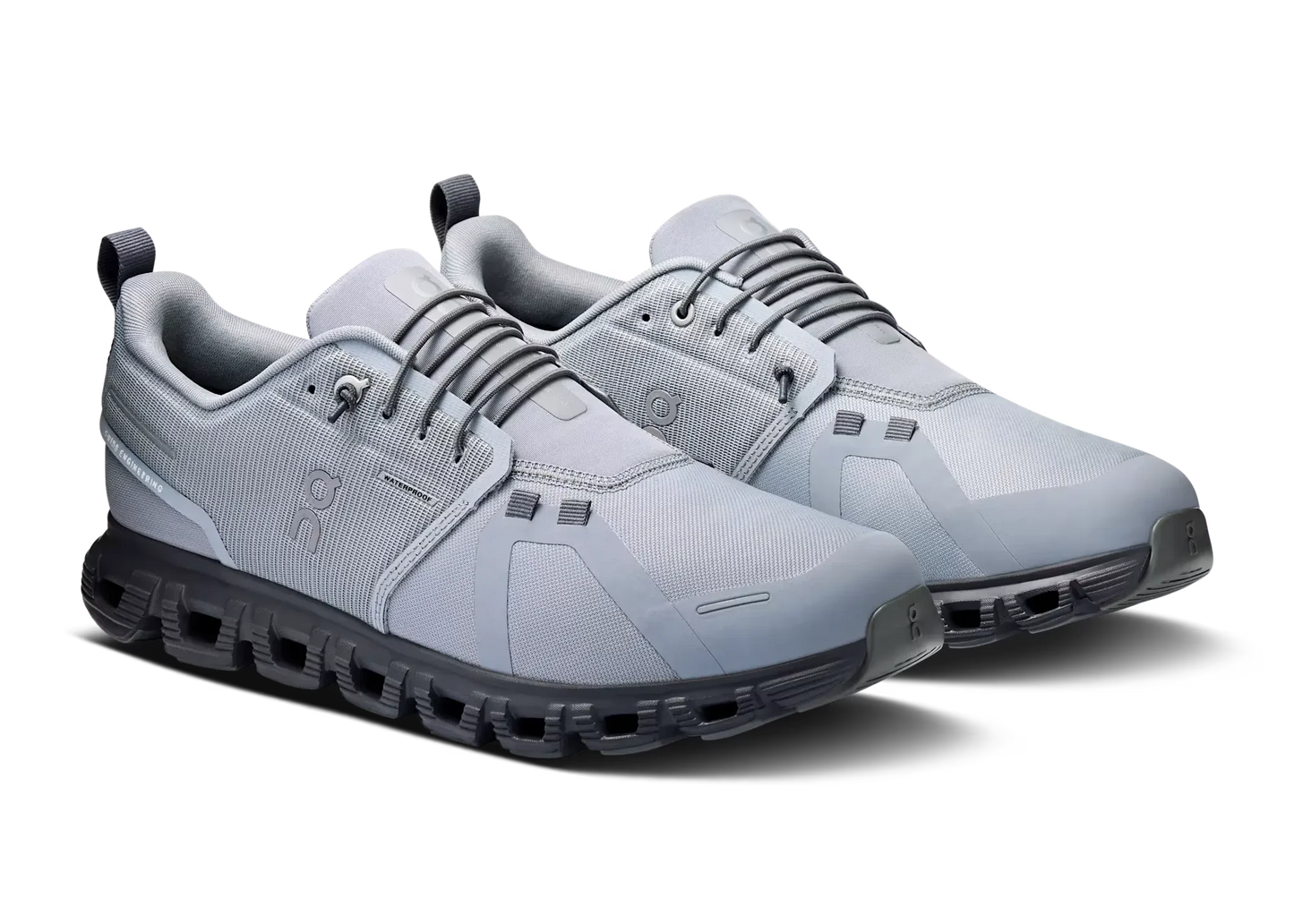 On Cloud 6 Waterproof "Alloy / Wolf" Waterproof Running Shoes UAE