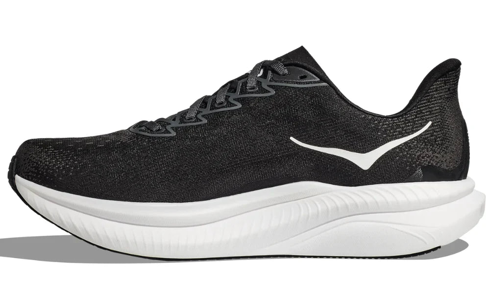 Hoka Mach 6 "Black White" Running Shoes UAE