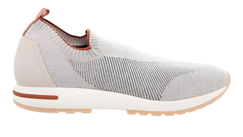 Loro Piana Grey Wool Sneakers for Men Luxury Knit Sneakers UAE