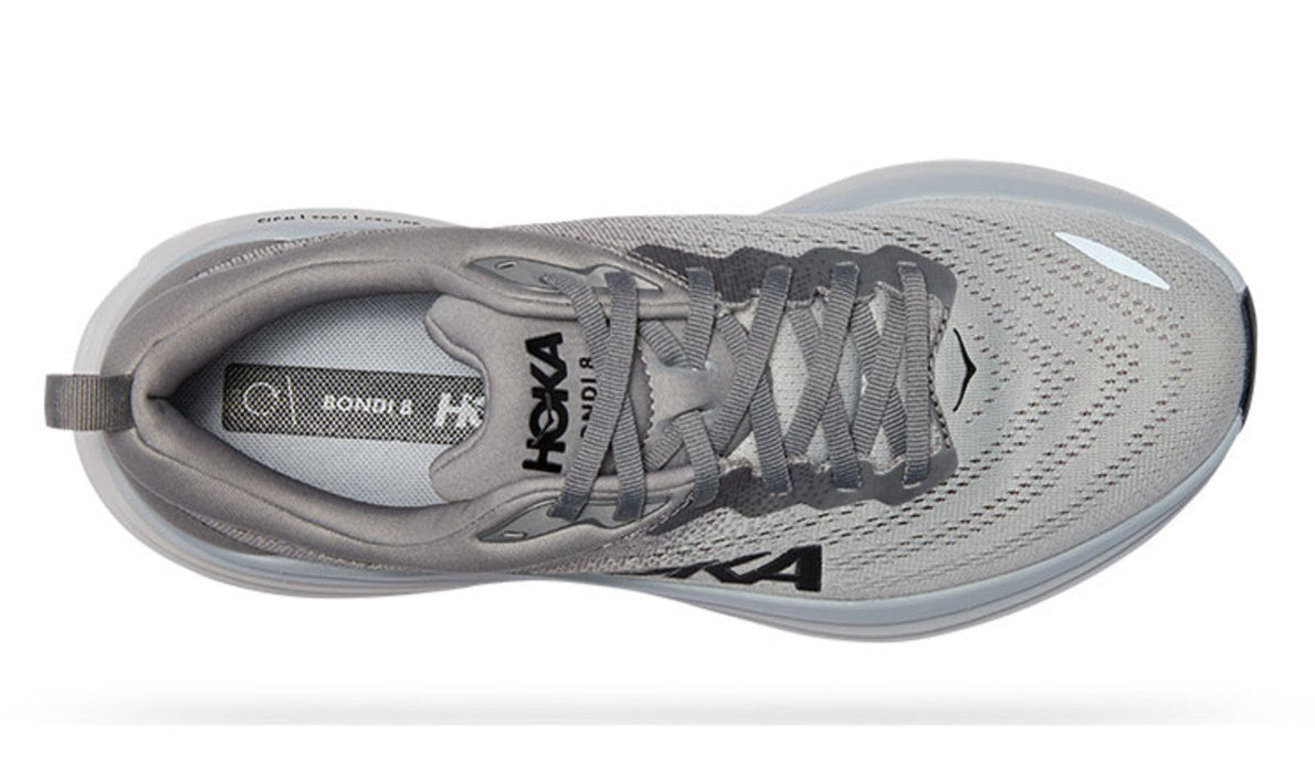 HOKA ONE ONE Bondi 8 "Grey" Cushion Running Shoes UAE