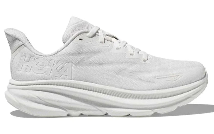Hoka Clifton 9 "White" Lightweight Running Shoes UAE