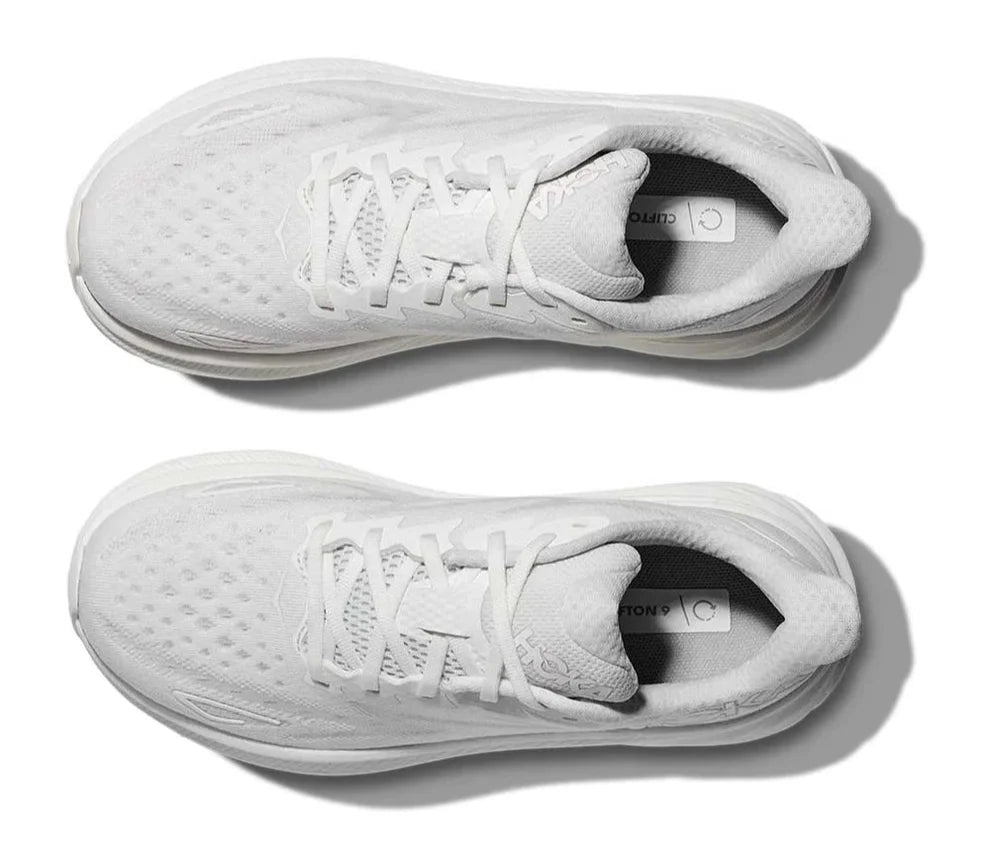Hoka Clifton 9 "White" Lightweight Running Shoes UAE