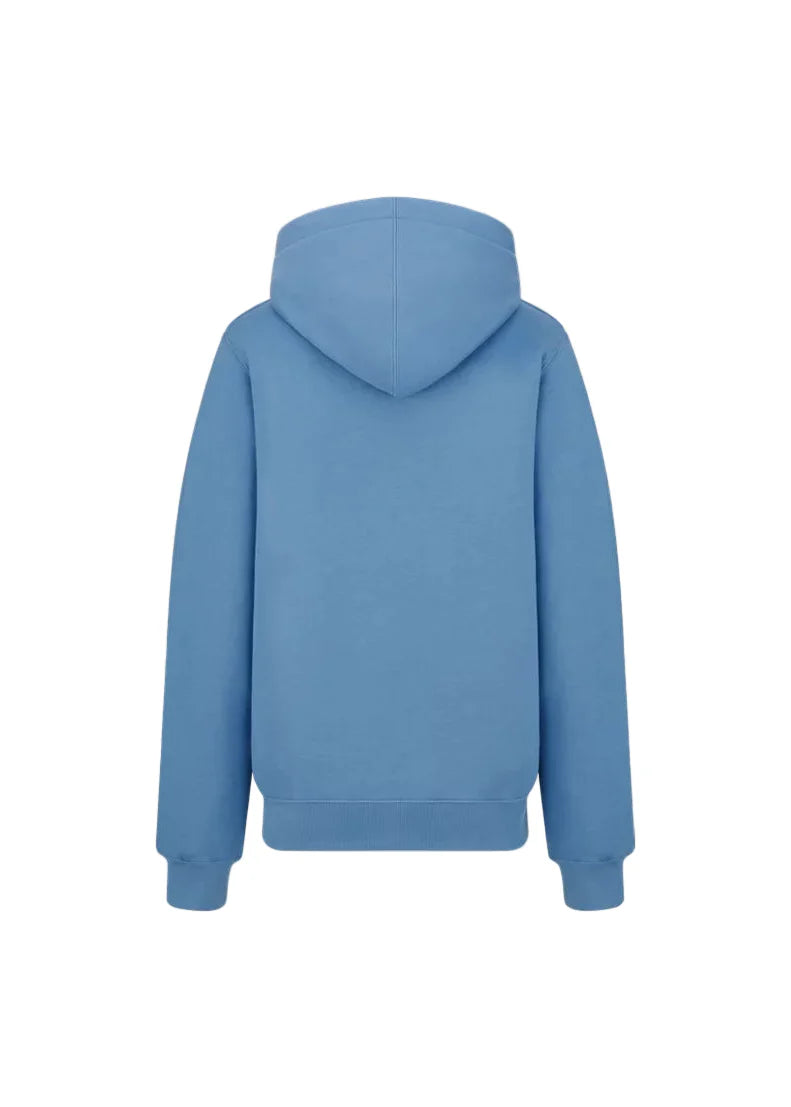 Dior CD Icon Hooded Sweatshirt "Blue" Luxury Hoodie UAE