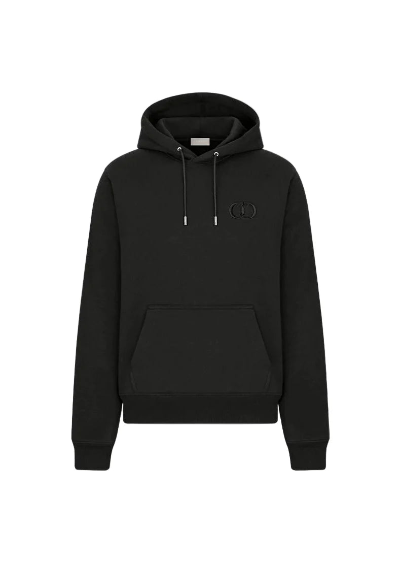 Dior CD Icon Hooded Sweatshirt "Black" Luxury Hoodie UAE
