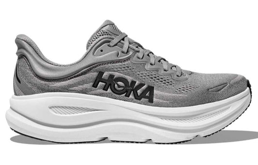 Hoka Bondi 9 "Grey" Cushion Running Shoes UAE