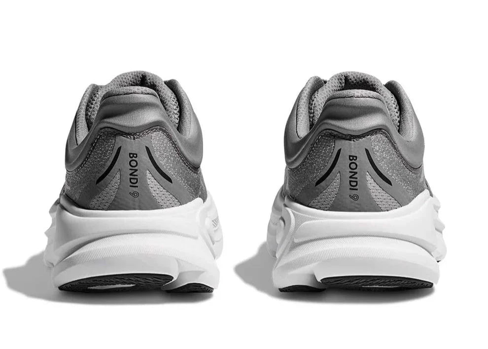 Hoka Bondi 9 "Grey" Cushion Running Shoes UAE