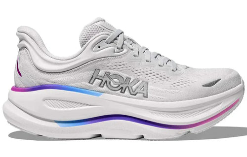 Hoka Bondi 9 "Cosmic Grey White" Cushion Running Shoes UAE