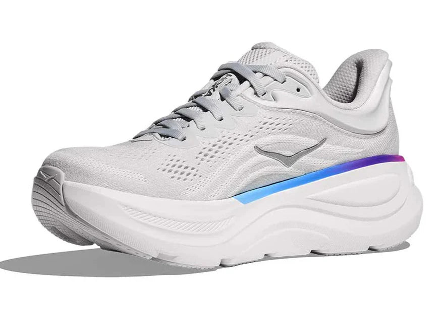 Hoka Bondi 9 "Cosmic Grey White" Cushion Running Shoes UAE