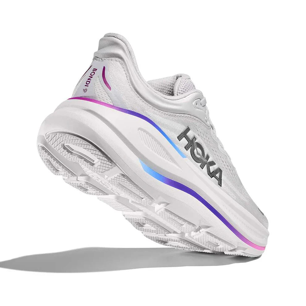 Hoka Bondi 9 "Cosmic Grey White" Cushion Running Shoes UAE