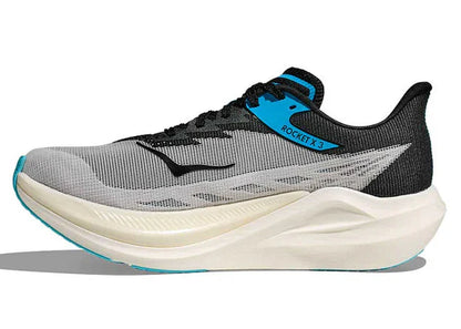 Hoka Rocket X 3 "White Black" Carbon Racing Shoes UAE