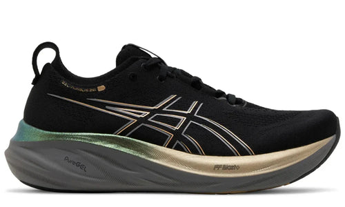 Asics Gel Nimbus 26 Platinum "Black Champagne" Premium Running Shoes UAE