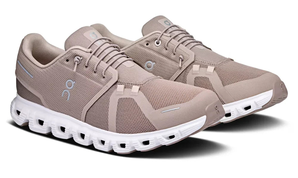 On Cloud 6 "Fog White" Running Shoes UAE