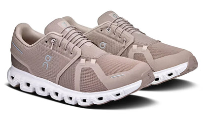 On Cloud 6 "Fog White" Running Shoes UAE