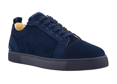 Christian Louboutin Fun Louis Junior Suede "Navy Blue" Luxury Sneakers UAE